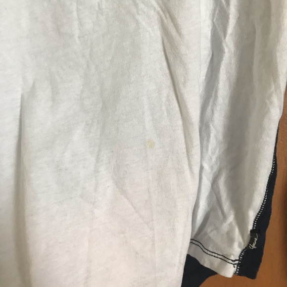 Navy and White Tee - Picture 2 of 4